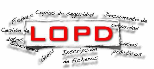 incumplimiento de la ley de proteccion de datos lopd