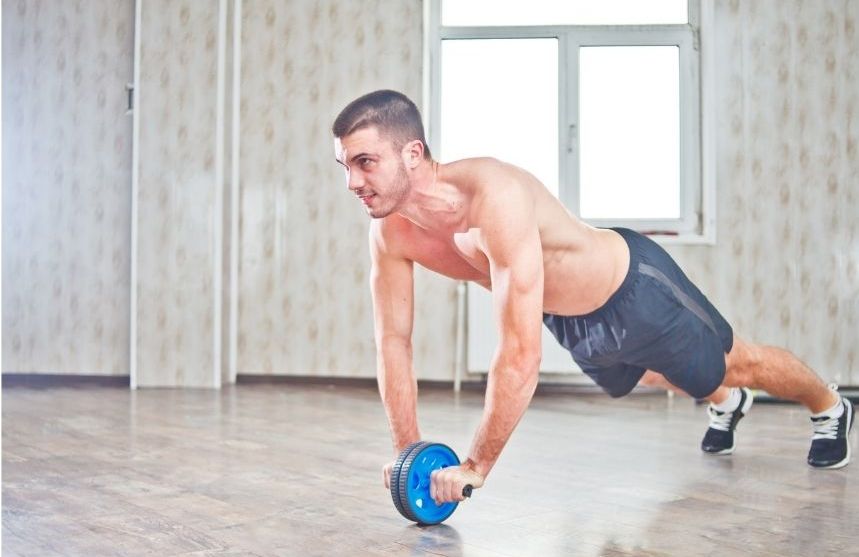 Instructor de roller abdominal